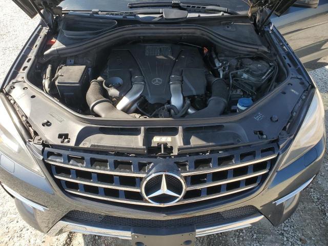 4JGDA7DB0DA166534 - 2013 MERCEDES-BENZ ML 550 4MATIC GRAY photo 12