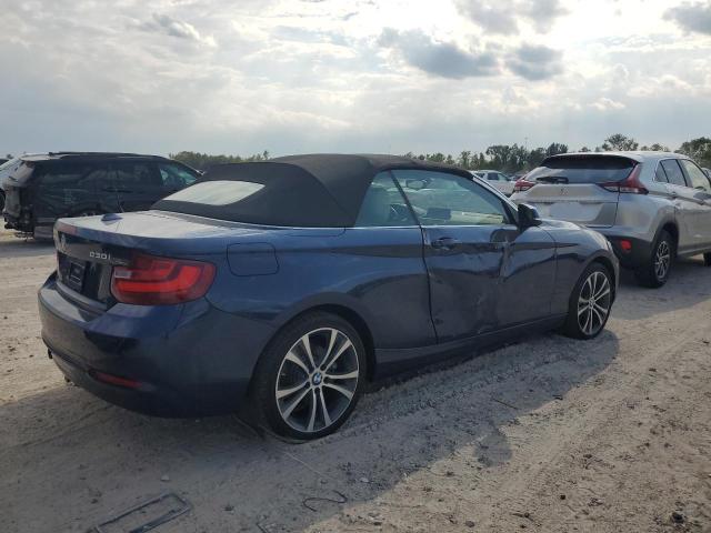 WBA2M9C30HV985824 - 2017 BMW 230XI BLUE photo 3