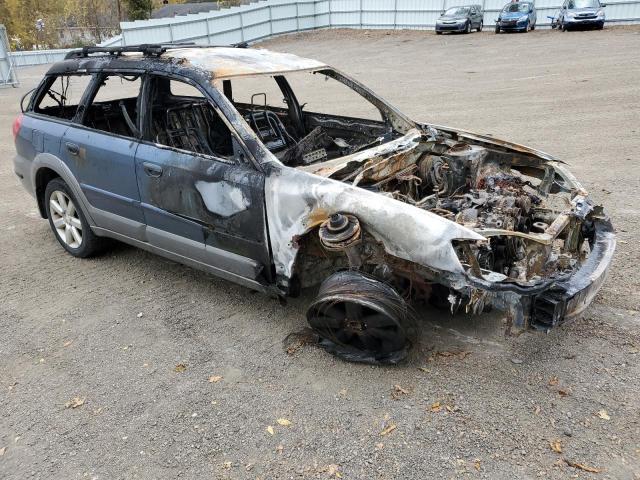 4S4BP61C567349554 - 2006 SUBARU LEGACY OUTBACK 2.5I BLUE photo 4