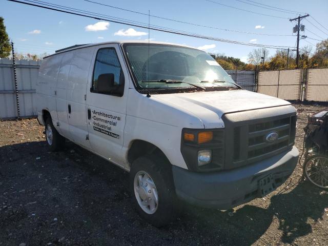 1FTNE1EW0BDB32438 - 2011 FORD ECONOLINE E150 VAN WHITE photo 4