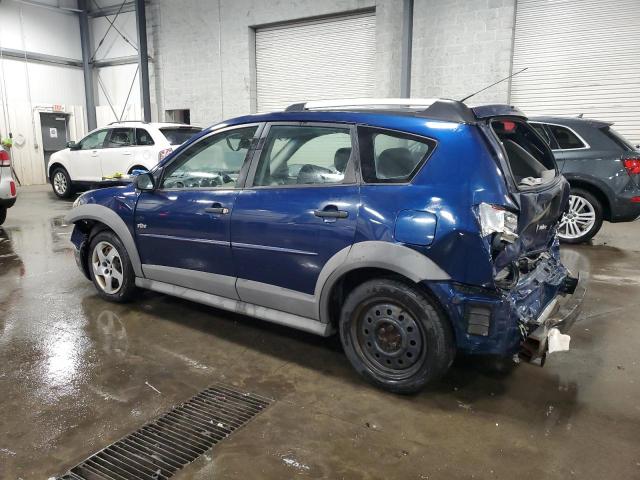 5Y2SL63835Z448448 - 2005 PONTIAC VIBE BLUE photo 2