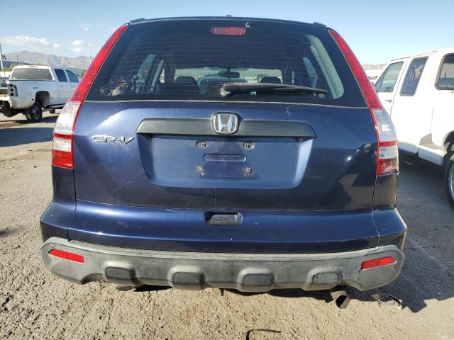 JHLRE38389C005776 - 2009 HONDA CR-V LX BLUE photo 6