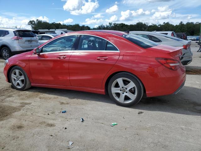 WDDSJ4GB2KN726412 - 2019 MERCEDES-BENZ CLA 250 4MATIC RED photo 2