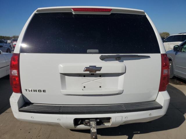 1GNEC23339R162784 - 2009 CHEVROLET TAHOE C1500 LT WHITE photo 6