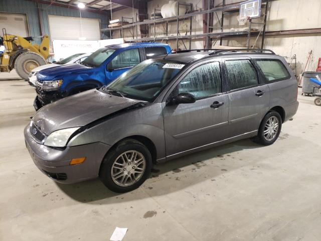 1FAHP36N37W148143 - 2007 FORD FOCUS ZXW GRAY photo 1