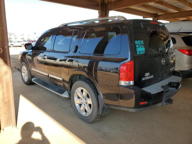 5N1BA0ND0AN623510 - 2010 NISSAN ARMADA SE BLACK photo 2