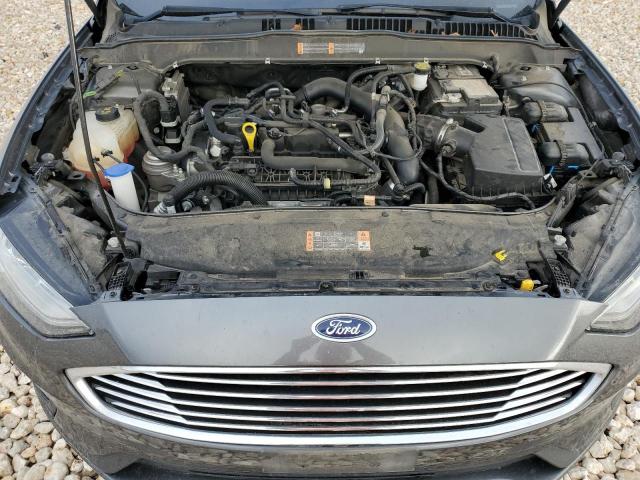 3FA6P0HD0KR133122 - 2019 FORD FUSION SE CHARCOAL photo 11