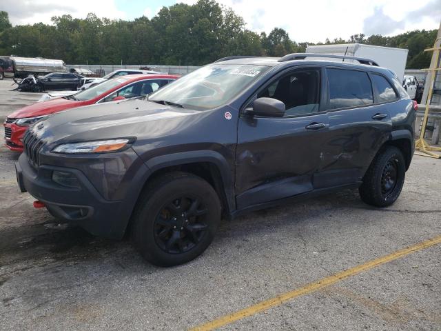 1C4PJMBS4GW176316 - 2016 JEEP CHEROKEE TRAILHAWK GRAY photo 1