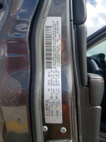 1C4PJMBS4GW176316 - 2016 JEEP CHEROKEE TRAILHAWK GRAY photo 12