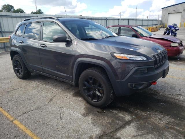 1C4PJMBS4GW176316 - 2016 JEEP CHEROKEE TRAILHAWK GRAY photo 4