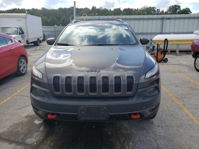 1C4PJMBS4GW176316 - 2016 JEEP CHEROKEE TRAILHAWK GRAY photo 5