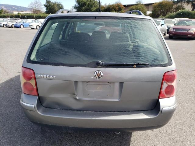 WVWVD63B74E189877 - 2004 VOLKSWAGEN PASSAT GLS GRAY photo 6