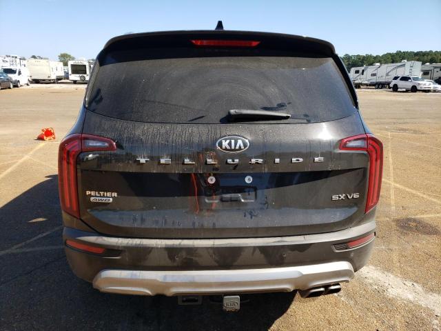 5XYP5DHC1LG071017 - 2020 KIA TELLURIDE SX BLACK photo 6