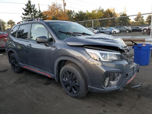 JF2SKARC6LH468182 - 2020 SUBARU FORESTER SPORT GRAY photo 4