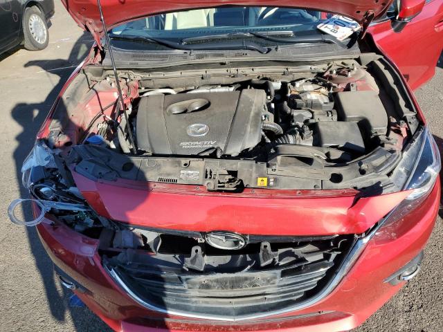 JM1BM1W38E1154655 - 2014 MAZDA 3 GRAND TOURING RED photo 11