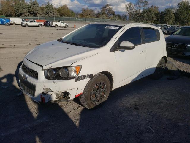 1G1JA6SH9G4165127 - 2016 CHEVROLET SONIC LS WHITE photo 1