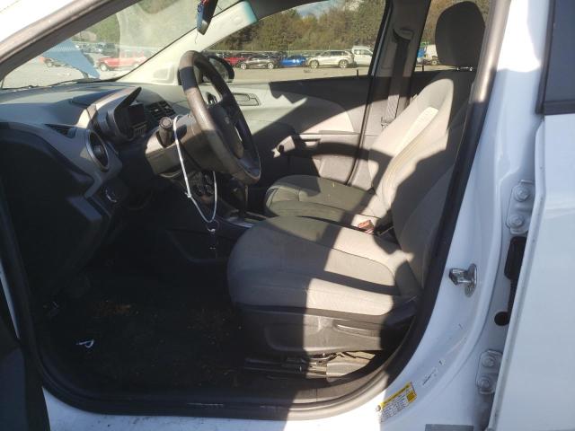 1G1JA6SH9G4165127 - 2016 CHEVROLET SONIC LS 白色 照片 7