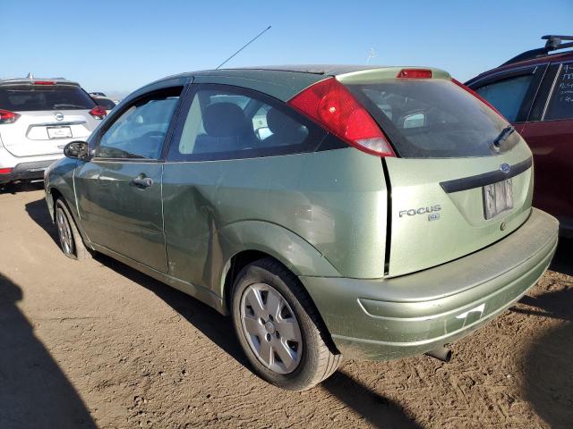 1FAHP31N67W317403 - 2007 FORD FOCUS ZX3 GREEN photo 2