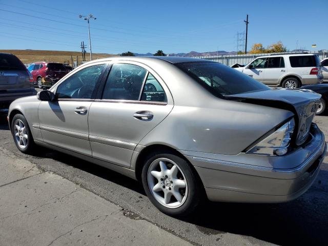 WDBRF81J14F538395 - 2004 MERCEDES-BENZ C 240 4MATIC BEIGE photo 2