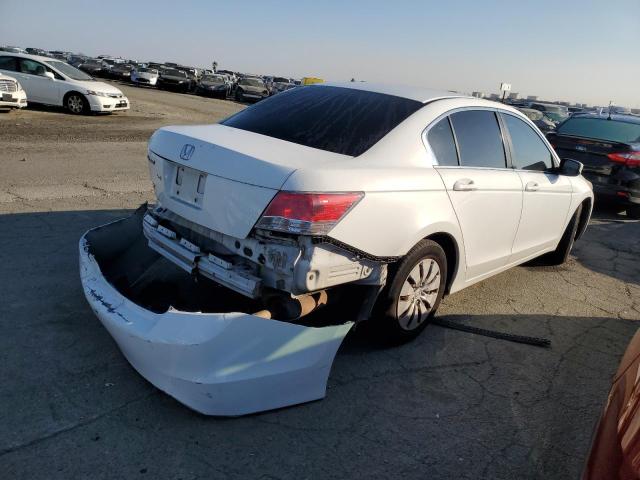 1HGCP2F32AA133880 - 2010 HONDA ACCORD LX WHITE photo 3