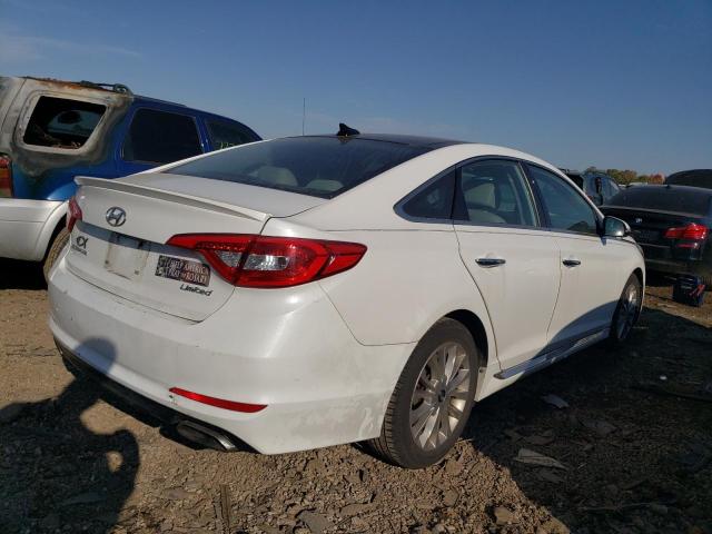 5NPE34AFXFH039035 - 2015 HYUNDAI SONATA SPORT WHITE photo 3