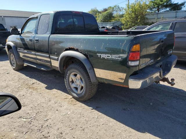 5TBBT4419YS050990 - 2000 TOYOTA TUNDRA ACCESS CAB მწვანე ფოტო 2