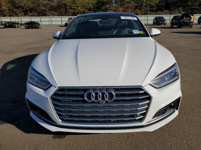 WAUUNAF59JA001488 - 2018 AUDI A5 PRESTIG WHITE photo 5