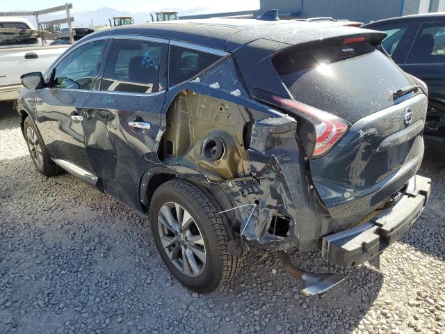 5N1AZ2MH0HN124124 - 2017 NISSAN MURANO S BLUE photo 2