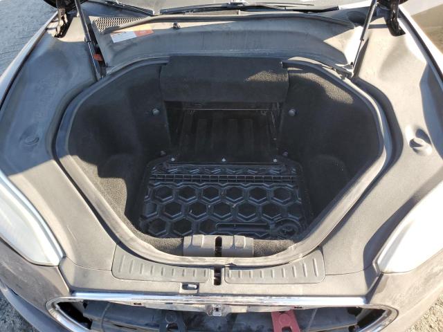 5YJSA1H13EFP49960 - 2014 TESLA MODEL S 棕色 照片 11