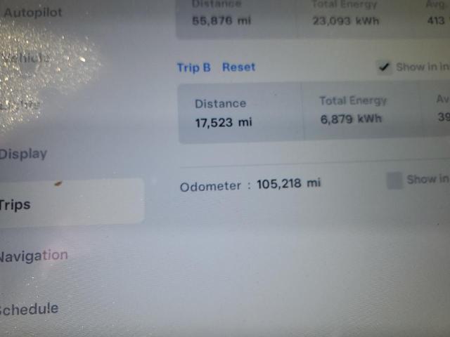 5YJSA1H13EFP49960 - 2014 TESLA MODEL S 棕色 照片 9