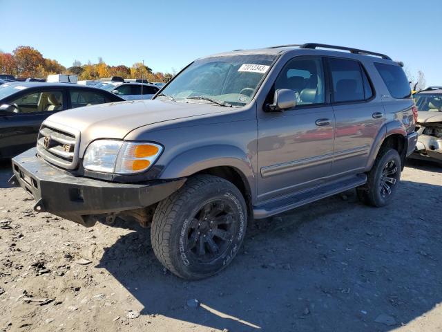 5TDBT48A22S086822 - 2002 TOYOTA SEQUOIA LIMITED SILVER photo 1