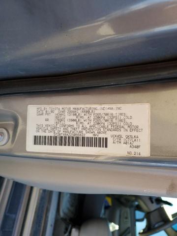 5TDBT48A22S086822 - 2002 TOYOTA SEQUOIA LIMITED SILVER photo 12