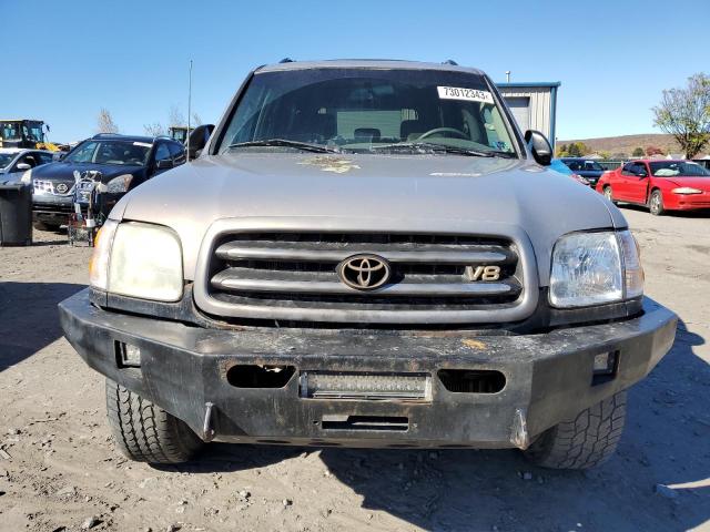 5TDBT48A22S086822 - 2002 TOYOTA SEQUOIA LIMITED SILVER photo 5