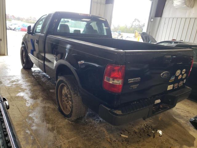 1FTRF12295NB81376 - 2005 FORD F150 BLACK photo 2