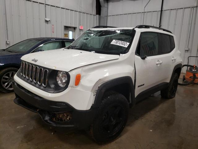 ZACCJBBB9JPH44700 - 2018 JEEP RENEGADE LATITUDE WHITE photo 1