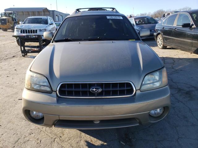4S3BH815447626710 - 2004 SUBARU LEGACY OUTBACK H6 3.0 SPECIAL GOLD photo 5