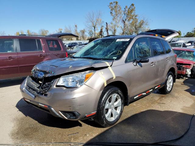 JF2SJADC0GH522057 - 2016 SUBARU FORESTER 2.5I PREMIUM BEIGE photo 1