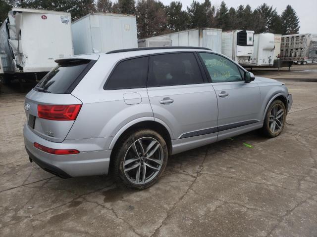 WA1VAAF7XJD011444 - 2018 AUDI Q7 PRESTIGE SILVER photo 3