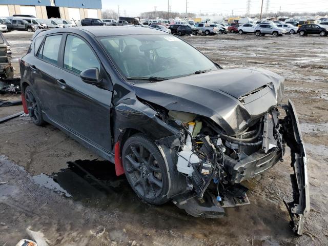 JM1BL1L42D1762038 - 2013 MAZDA SPEED 3 BLACK photo 4