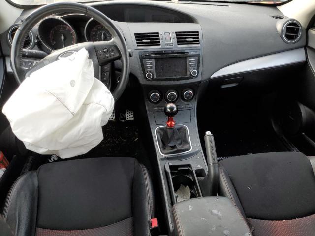JM1BL1L42D1762038 - 2013 MAZDA SPEED 3 BLACK photo 8