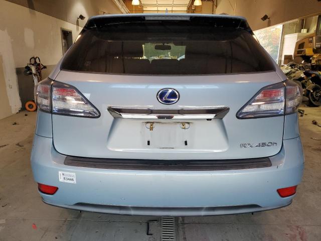 JTJBC1BA5B2038534 - 2011 LEXUS RX 450 BLUE photo 6