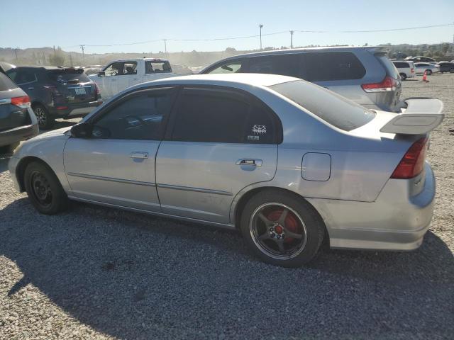 1HGEN26594L000560 - 2004 HONDA CIVIC GX SILVER photo 2