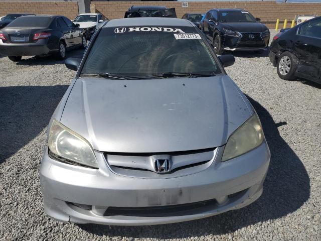 1HGEN26594L000560 - 2004 HONDA CIVIC GX SILVER photo 5