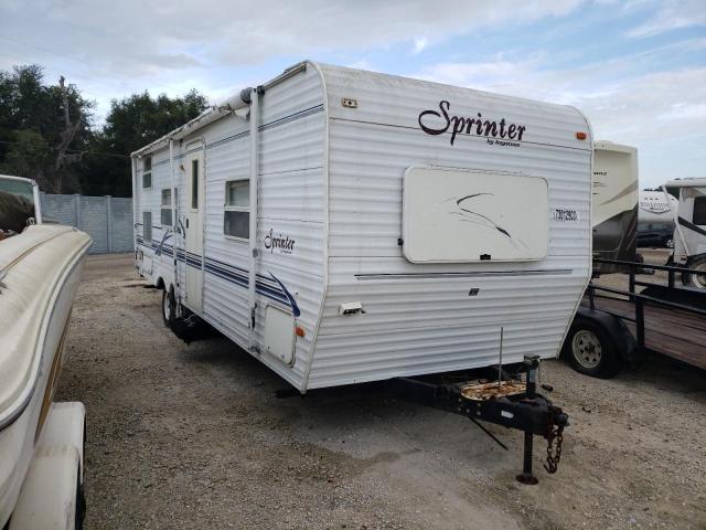 4YDT2652921201331 - 2002 KEYSTONE SPRINTER WHITE photo 1