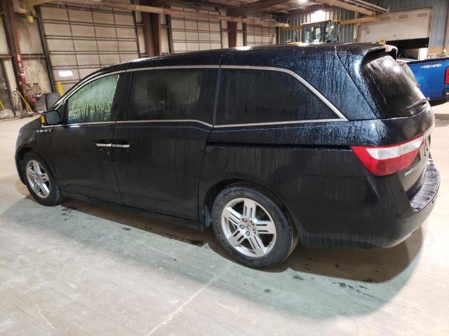 5FNRL5H95BB062772 - 2011 HONDA ODYSSEY TOURING BLACK photo 2