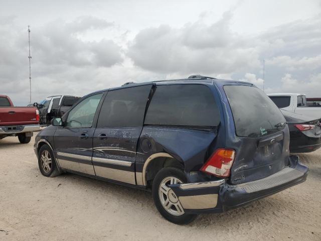 2FMZA52492BA10279 - 2002 FORD WINDSTAR SE BLUE photo 2