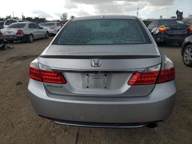 1HGCR2F81DA182529 - 2013 HONDA ACCORD EXL SILVER photo 6