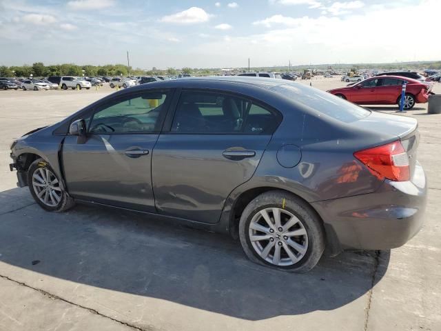 19XFB2F99CE023262 - 2012 HONDA CIVIC EXL GRAY photo 2