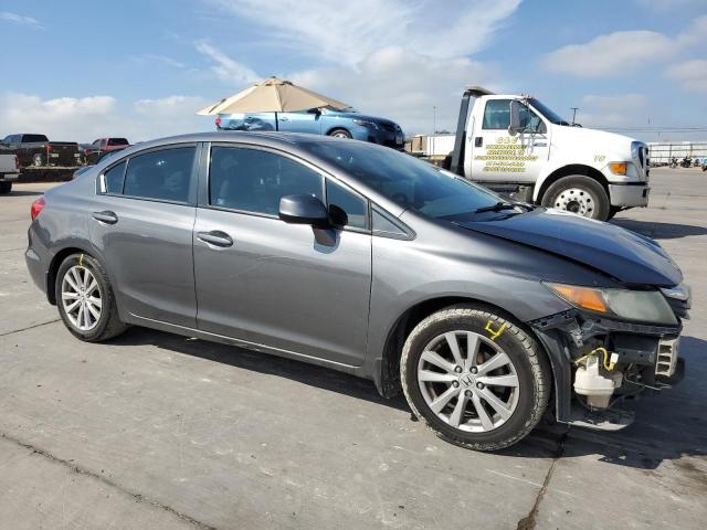 19XFB2F99CE023262 - 2012 HONDA CIVIC EXL ნაცრისფერი ფოტო 4