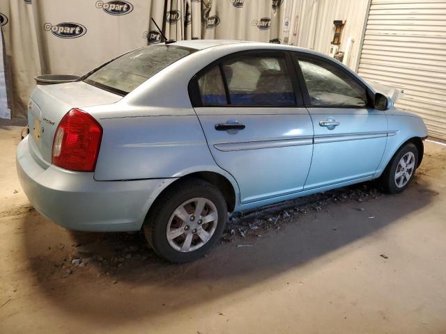 KMHCN4AC2AU427409 - 2010 HYUNDAI ACCENT GLS TURQUOISE photo 3